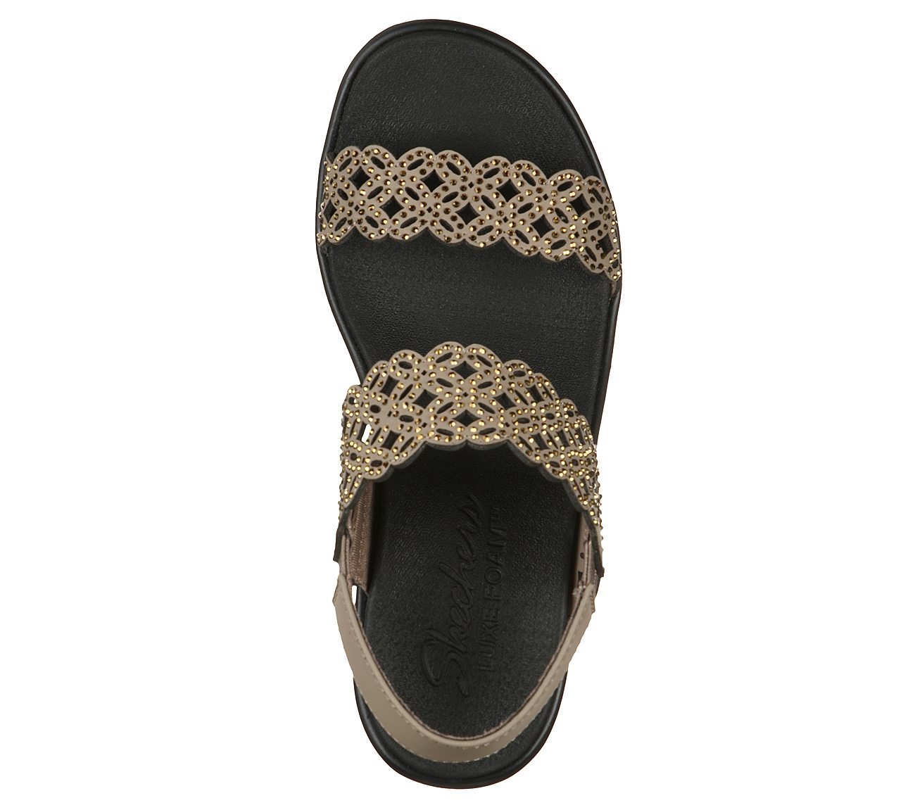 RUMBLE ON - SASSY DAYZ, TTAUPE Footwear Top View
