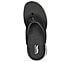 MAX CUSHIONING ARCH FIT PRIME, BLACK/WHITE Footwear Top View