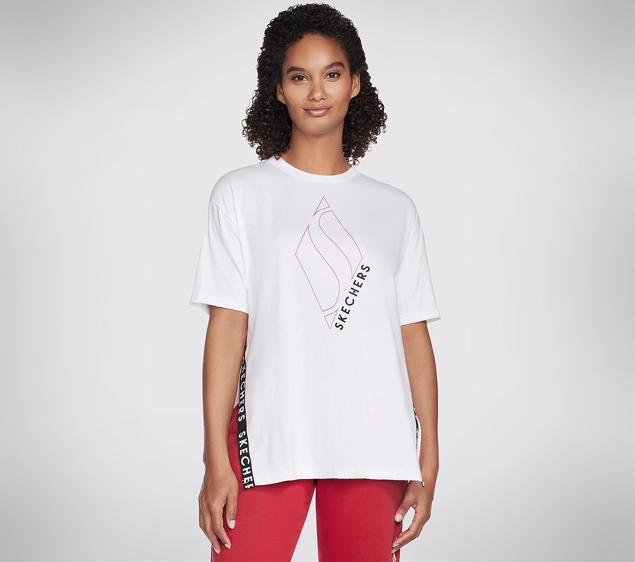 DIAMOND LOGO TAPE T-SHIRT,  Apparels Top View