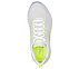 D'LUX FITNESS, WHITE/MULTI Footwear Top View