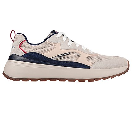HEMINGER - ODELLO, TAUPE/NAVY Footwear Lateral View