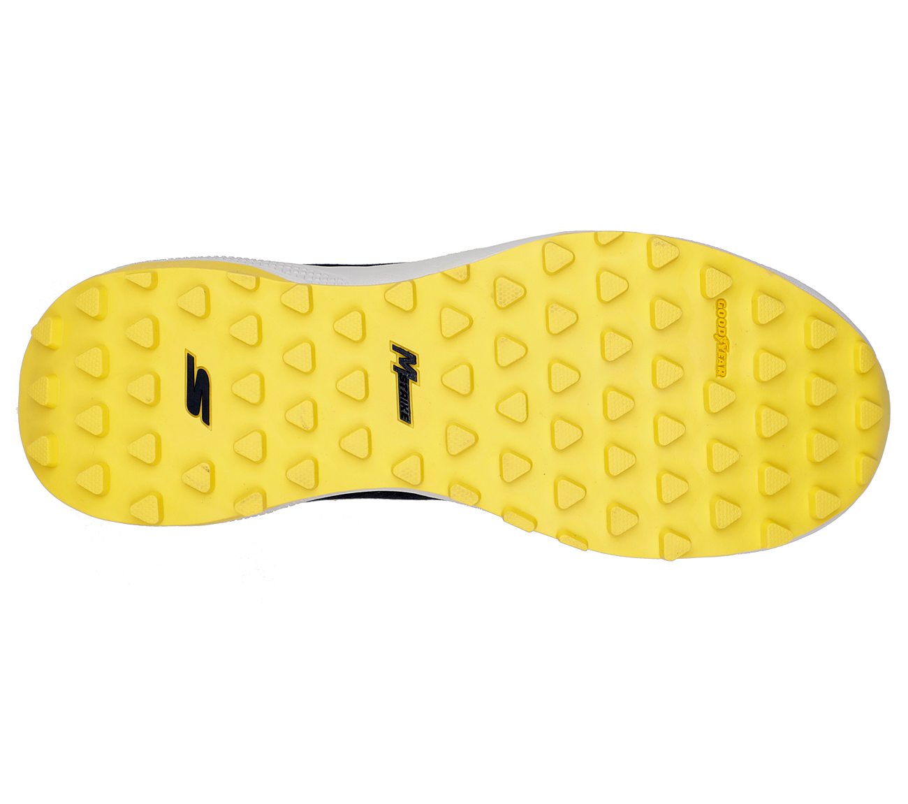 PURE TRAIL, BLACK/YELLOW Footwear Bottom View