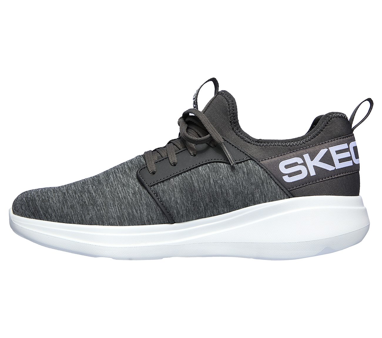 GO RUN FAST - ALULIGHT, GREY/WHITE Footwear Left View