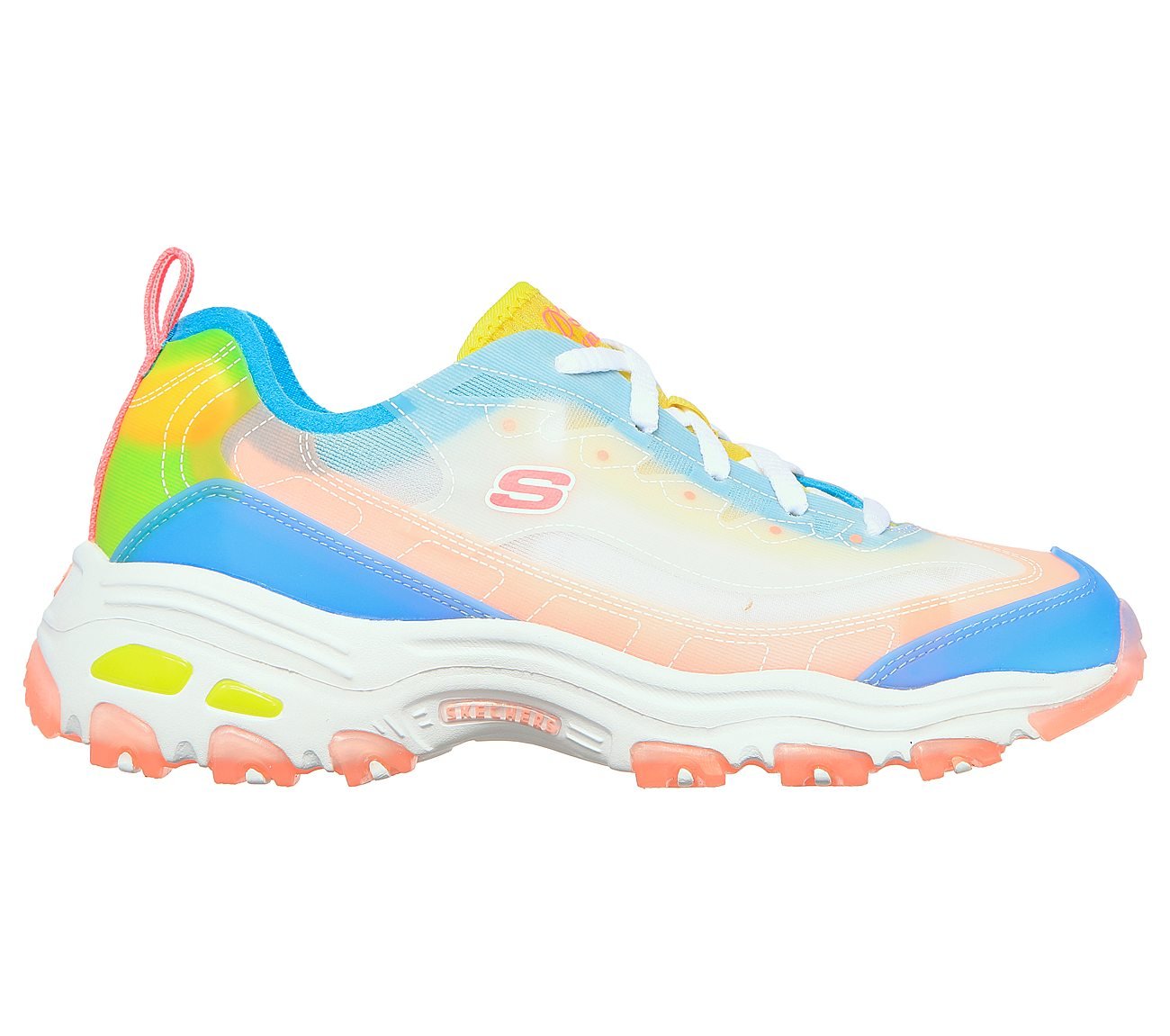 D'LITES-FRESH AIR, PINK/MULTI Footwear Lateral View