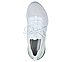 SKECH-AIR ELEMENT 2.0-BOSS LA, WHITE/TURQUOISE Footwear Top View