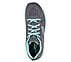 GRACEFUL-GET CONNECTED, CHARCOAL/GREEN Footwear Top View