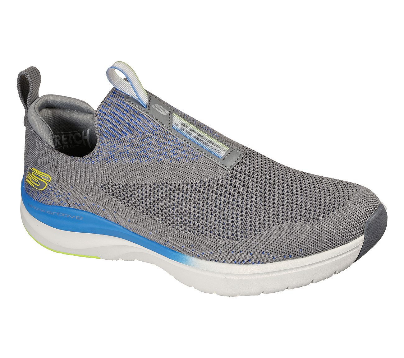 ULTRA GROOVE - MYRMARK, GREY/BLUE Footwear Lateral View