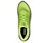 GO RUN PULSE - HAPTIC MOTION, YELLOW Footwear Top View