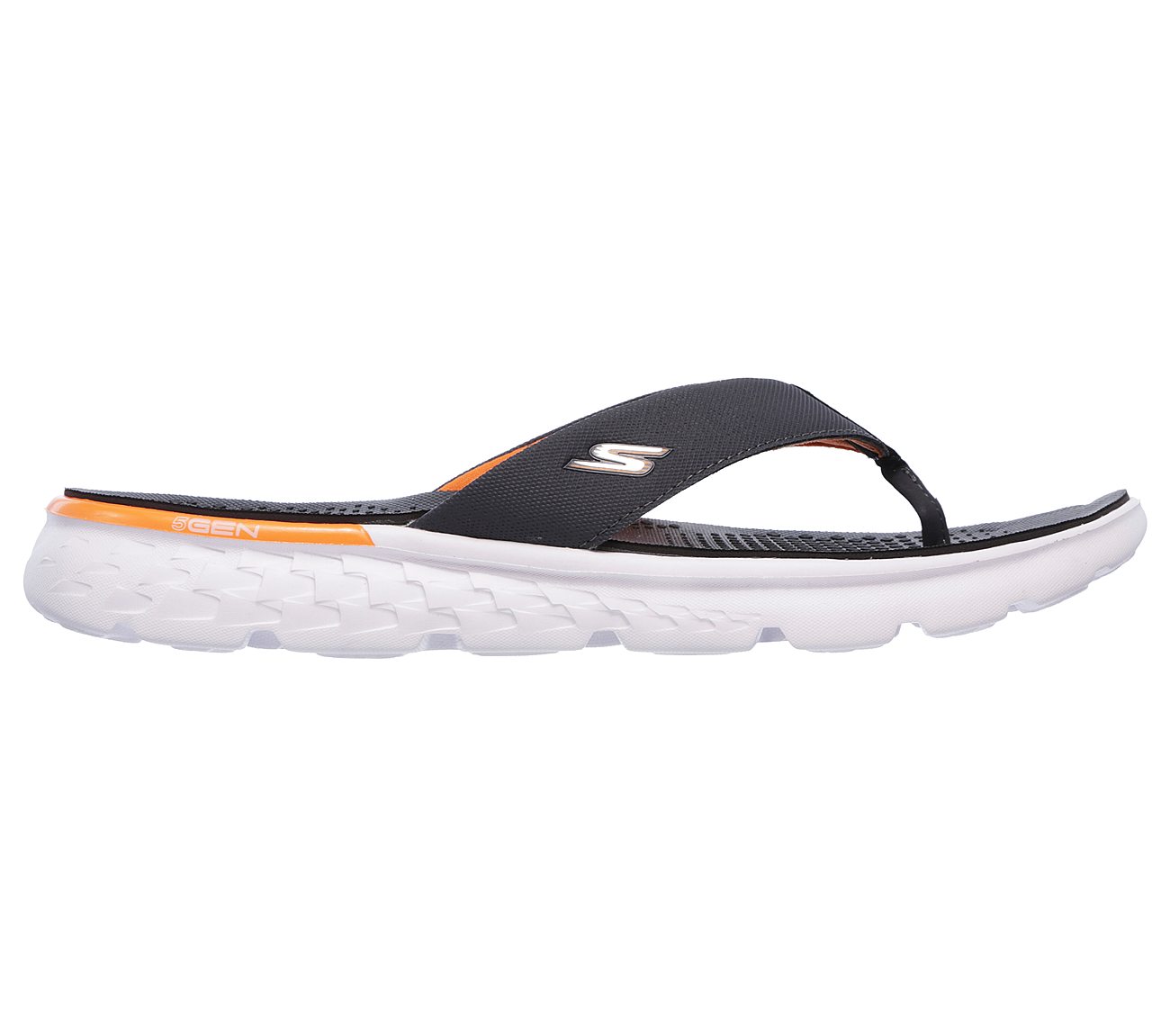 ON-THE-GO 400 - SHORE, CHARCOAL/ORANGE Footwear Right View