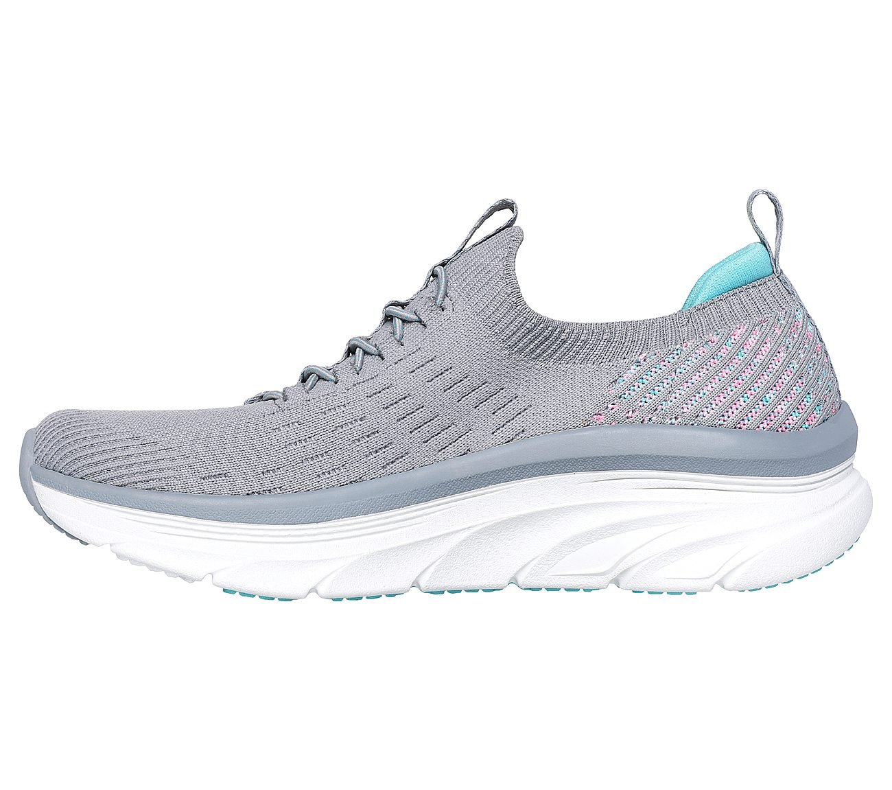 D'LUX WALKER, GREY/MINT Footwear Left View