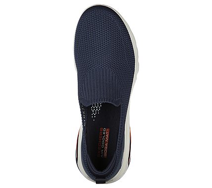GO WALK AIR-AIRFLOW, NNNAVY Footwear Top View