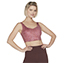 GOSCULPT LEOPARD LONGLINE BRA, MAUVE/PURPLE Apparel Lateral View