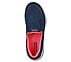 GO WALK 5, NAVY/CORAL Footwear Top View