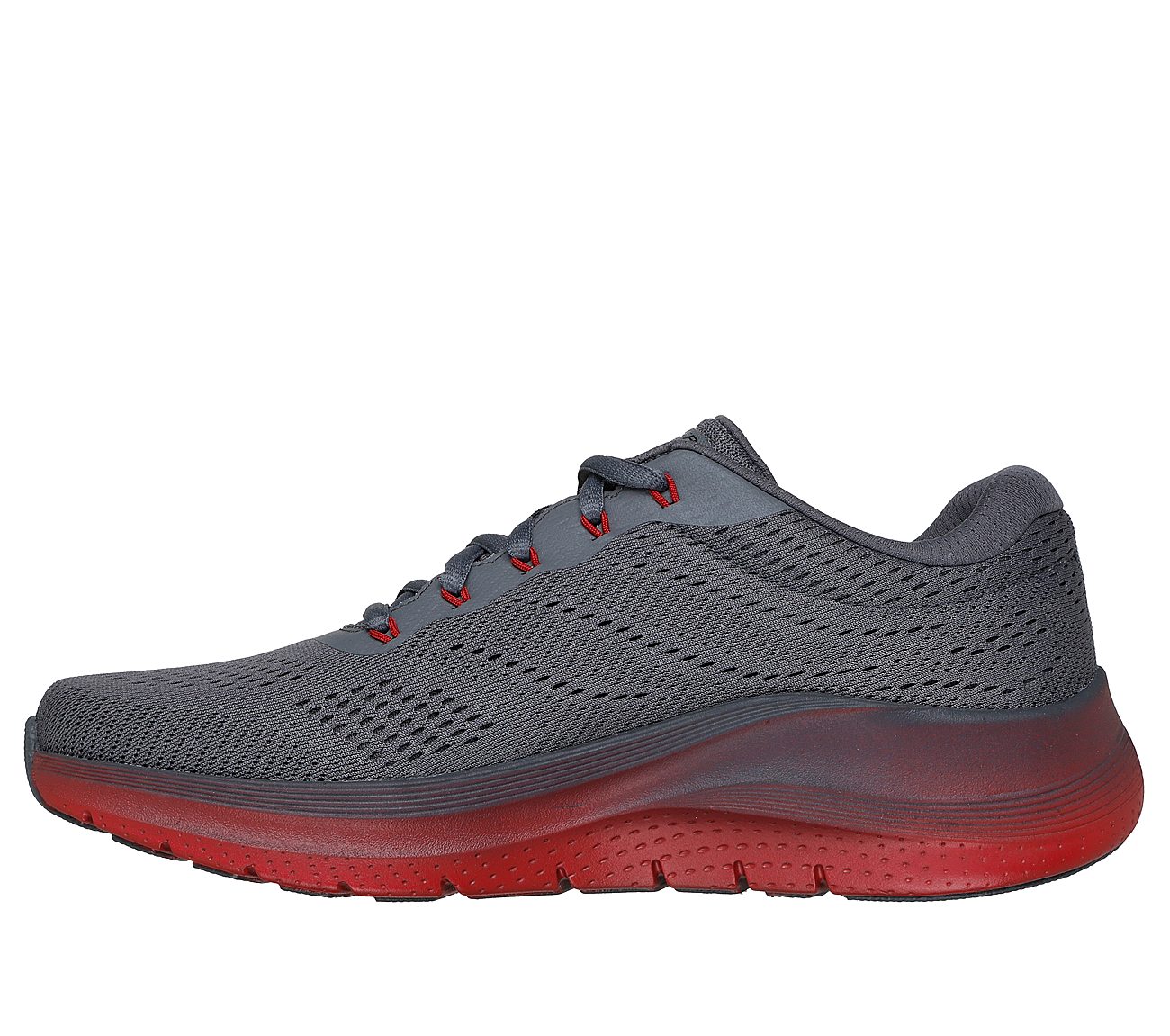 ARCH FIT 2, CHARCOAL/RED Footwear Left View