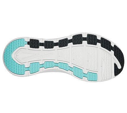 D'LUX WALKER, BLACK/LIGHT BLUE Footwear Bottom View