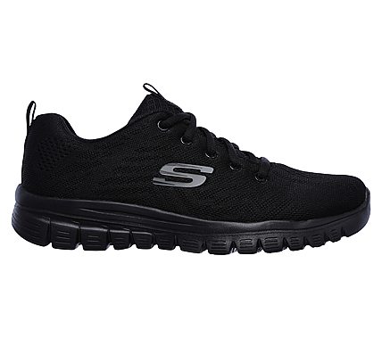 GRACEFUL-GET CONNECTED, BBLACK Footwear Right View
