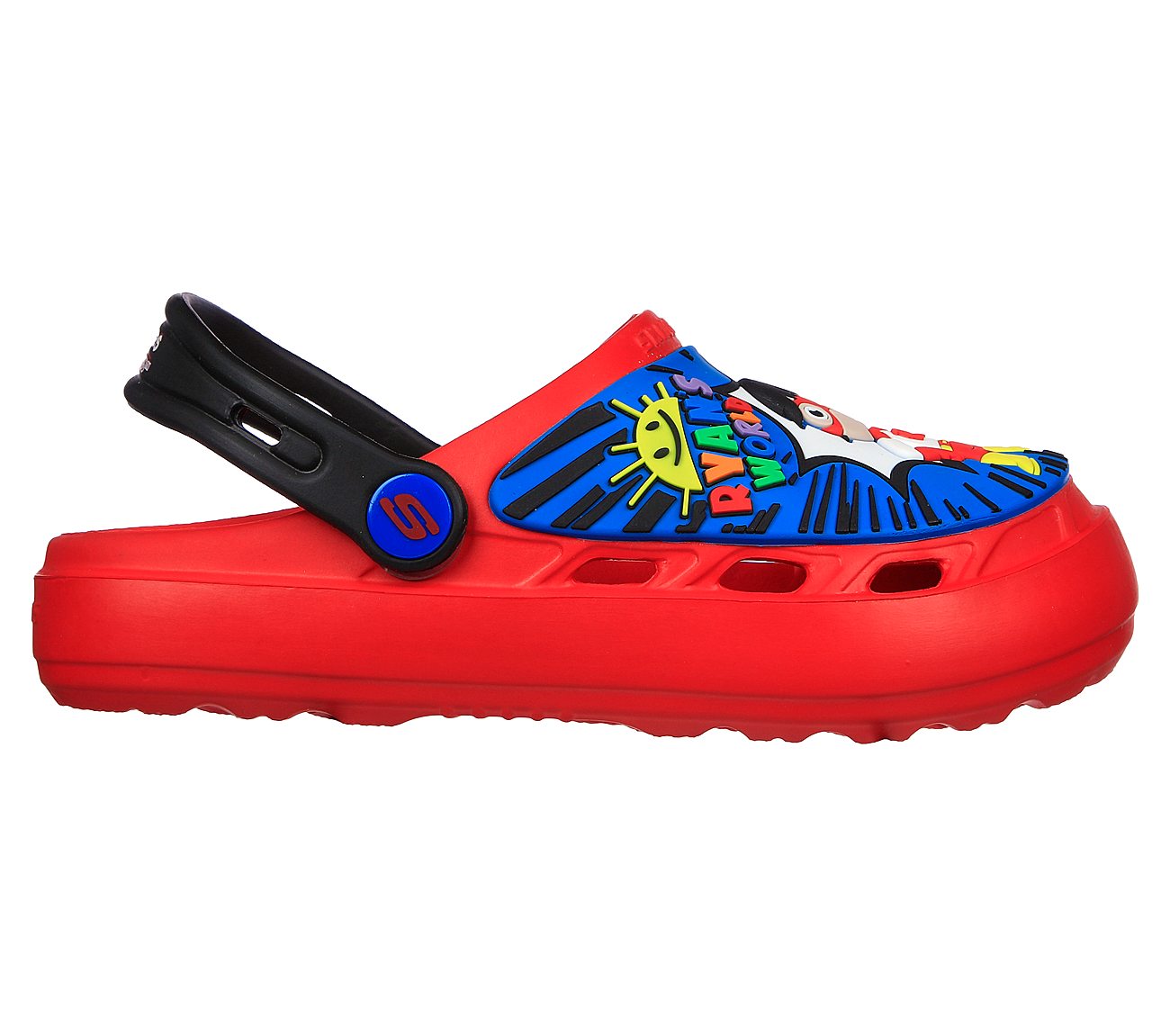 SWIFTERS - EXTRAORDINARY FUN, RED/BLUE Footwear Lateral View