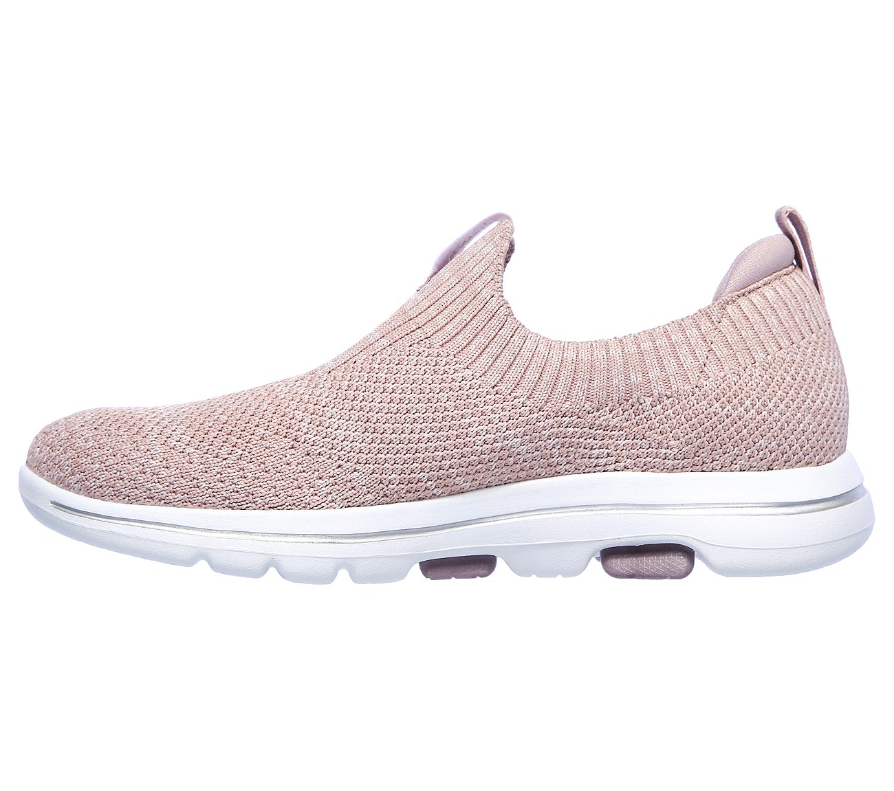 GO WALK 5 - TRENDY, MMAUVE Footwear Left View