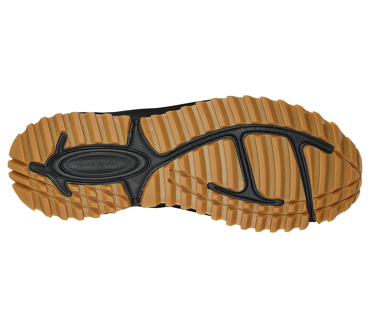 SKECHERS BIONIC TRAIL - ROAD, BBBBLACK Footwear Bottom View