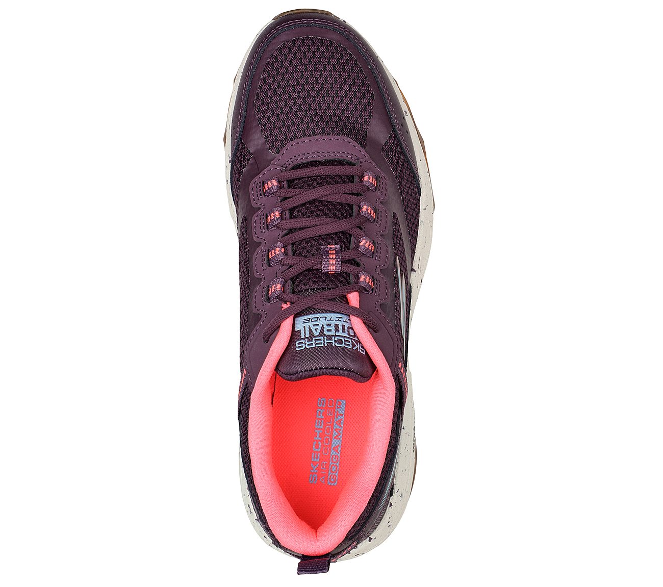 GO RUN TRAIL ALTITUDE-NEW ADV, PLUM Footwear Top View