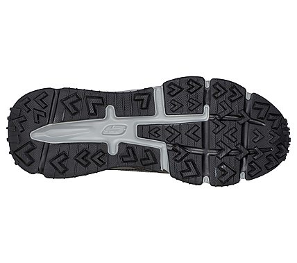 SKECH-AIR ENVOY, BLACK/CHARCOAL Footwear Bottom View