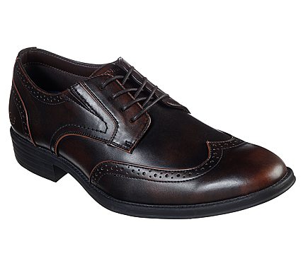 LARKEN - FLYLAW, BROWN Footwear Lateral View