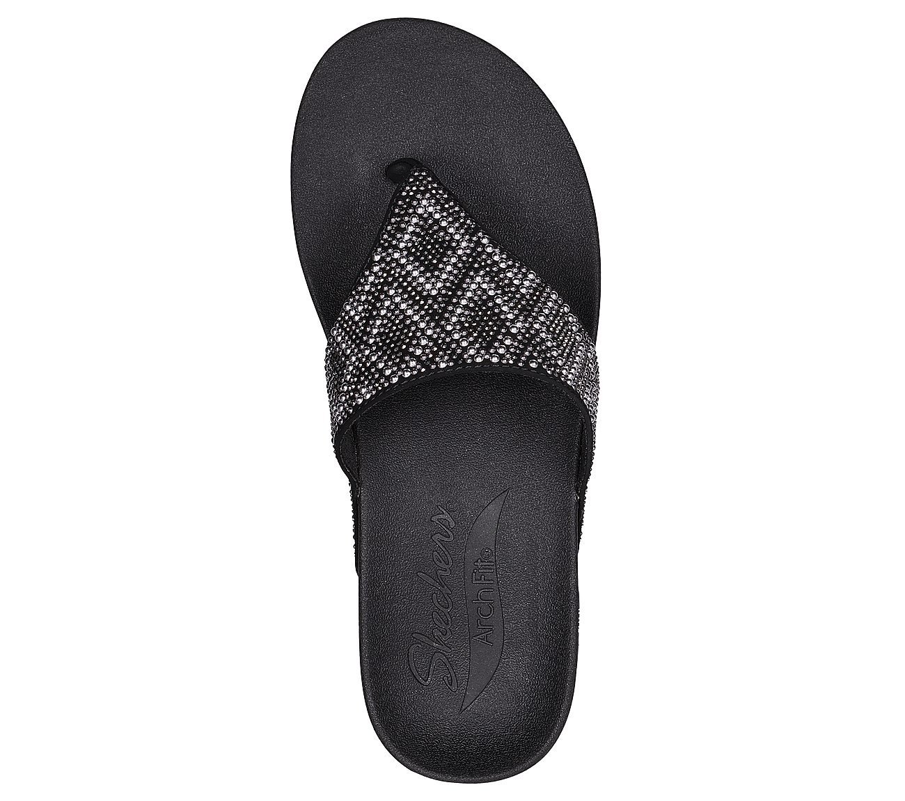 ARCH FIT VINYASA, BBBBLACK Footwear Top View