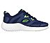 BOUNDER, NAVY/LIME Footwear Lateral View