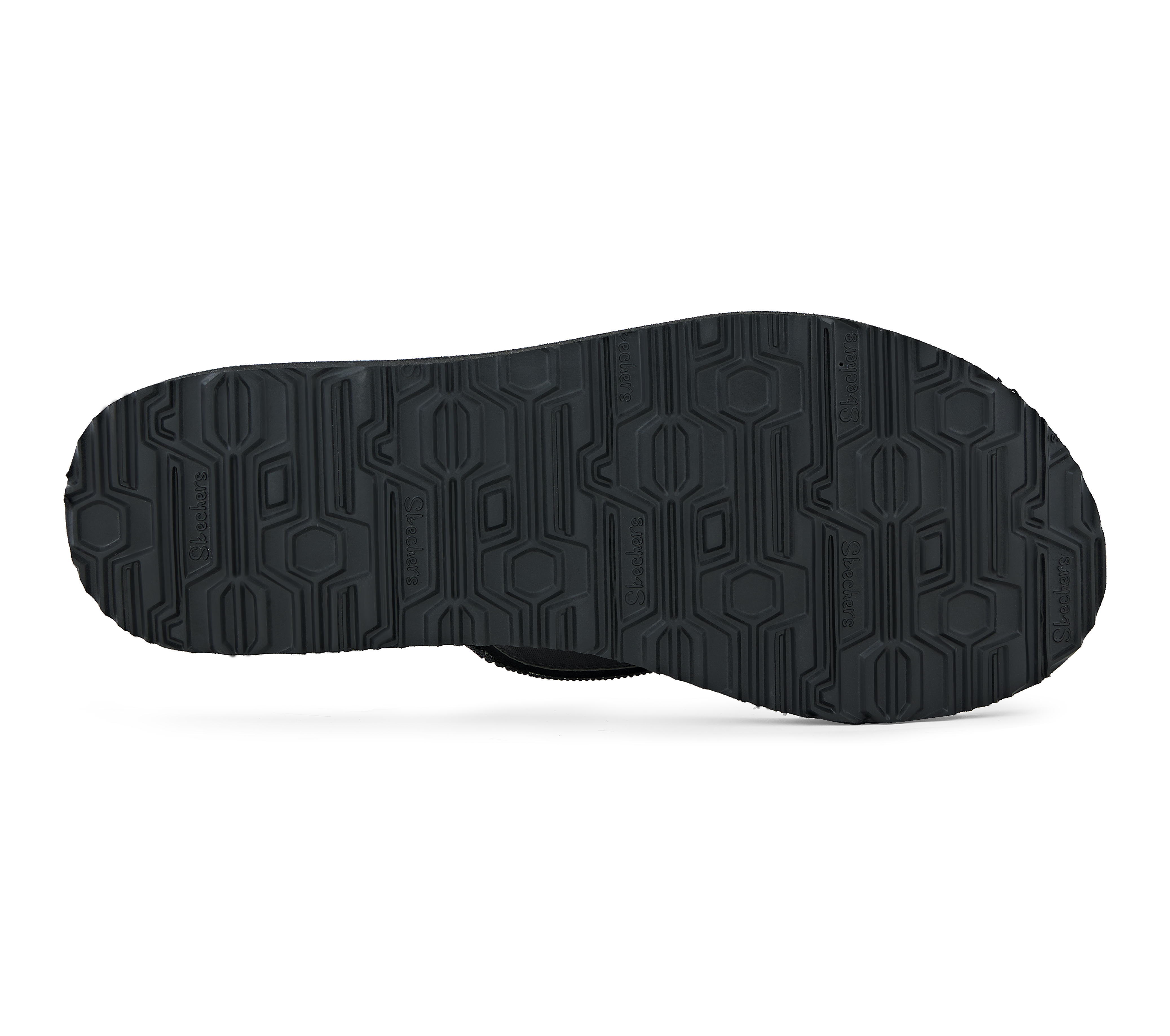 MEDITATION - X'S AND O'S, BBLACK Footwear Bottom View