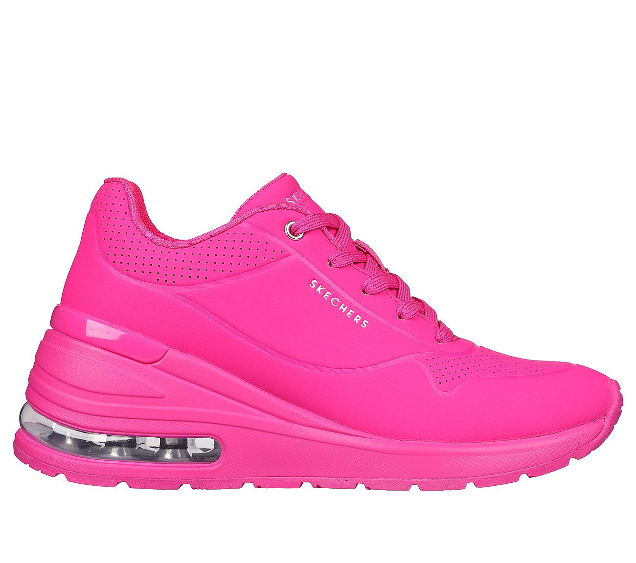 MILLION AIR - ELEVAT-AIR, HHOT PINK Footwear Lateral View