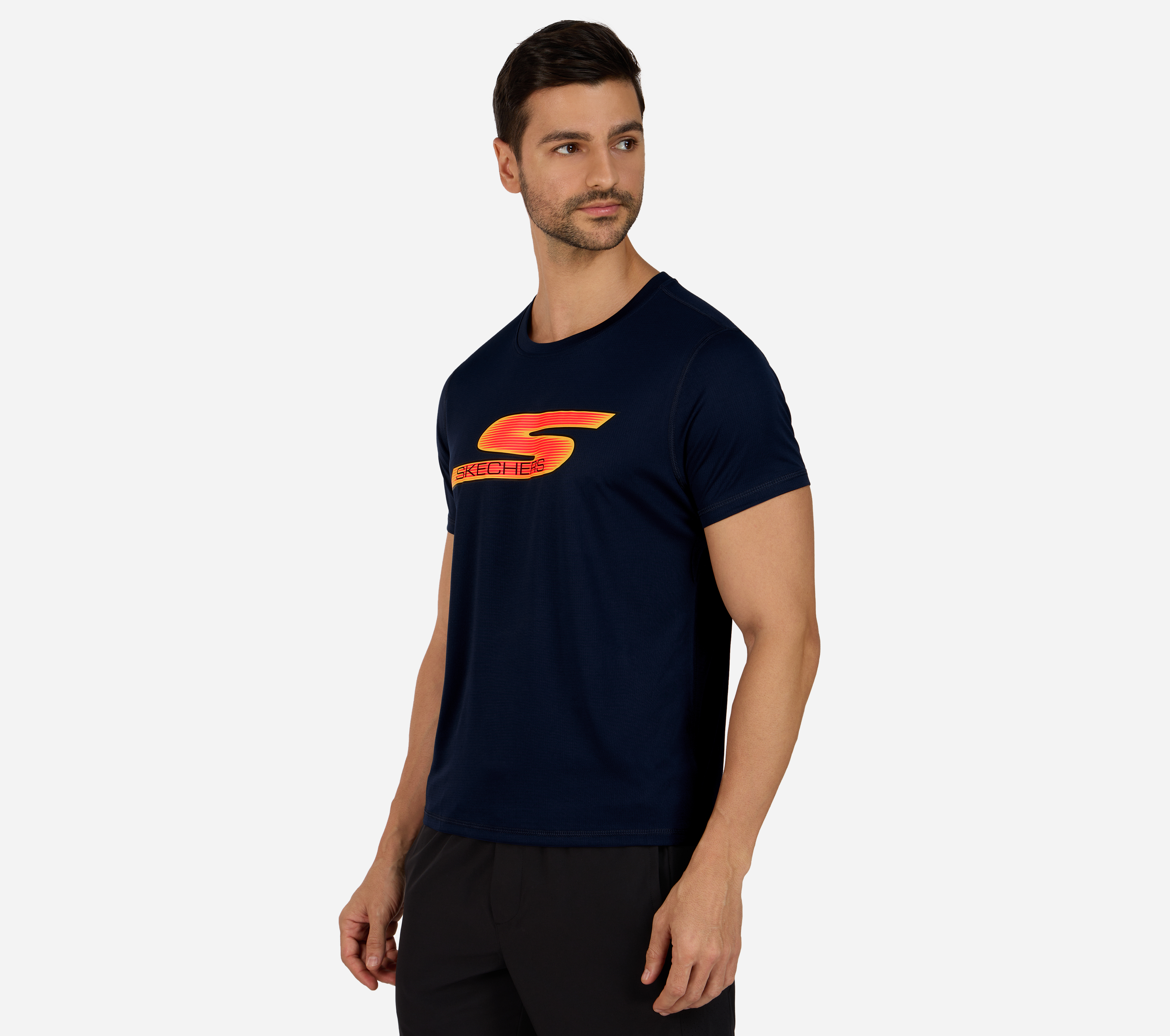 GORUN RAZOR S/S T-SHIRT, NNNAVY Apparels Top View