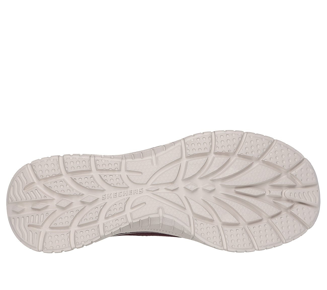VIRTUE - SLEEK, WINE Footwear Bottom View