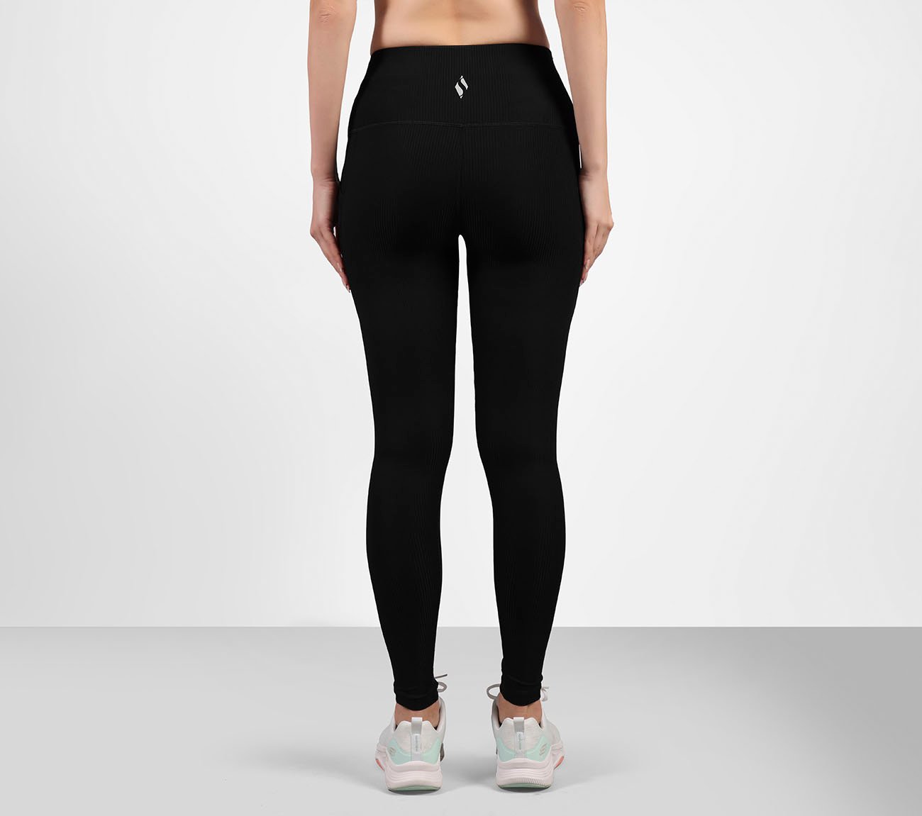 VERTICAL PATTERN PANT, BLACK Apparels Left View