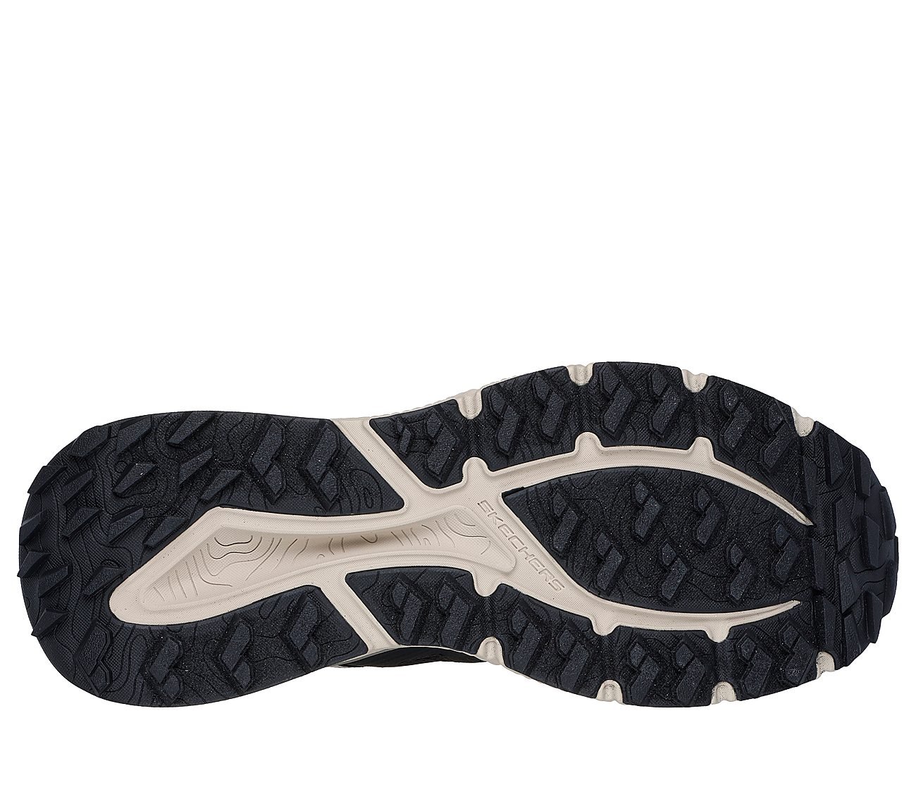 SWITCH BACK - VENTURE SEEKER, BLACK/TAUPE Footwear Bottom View