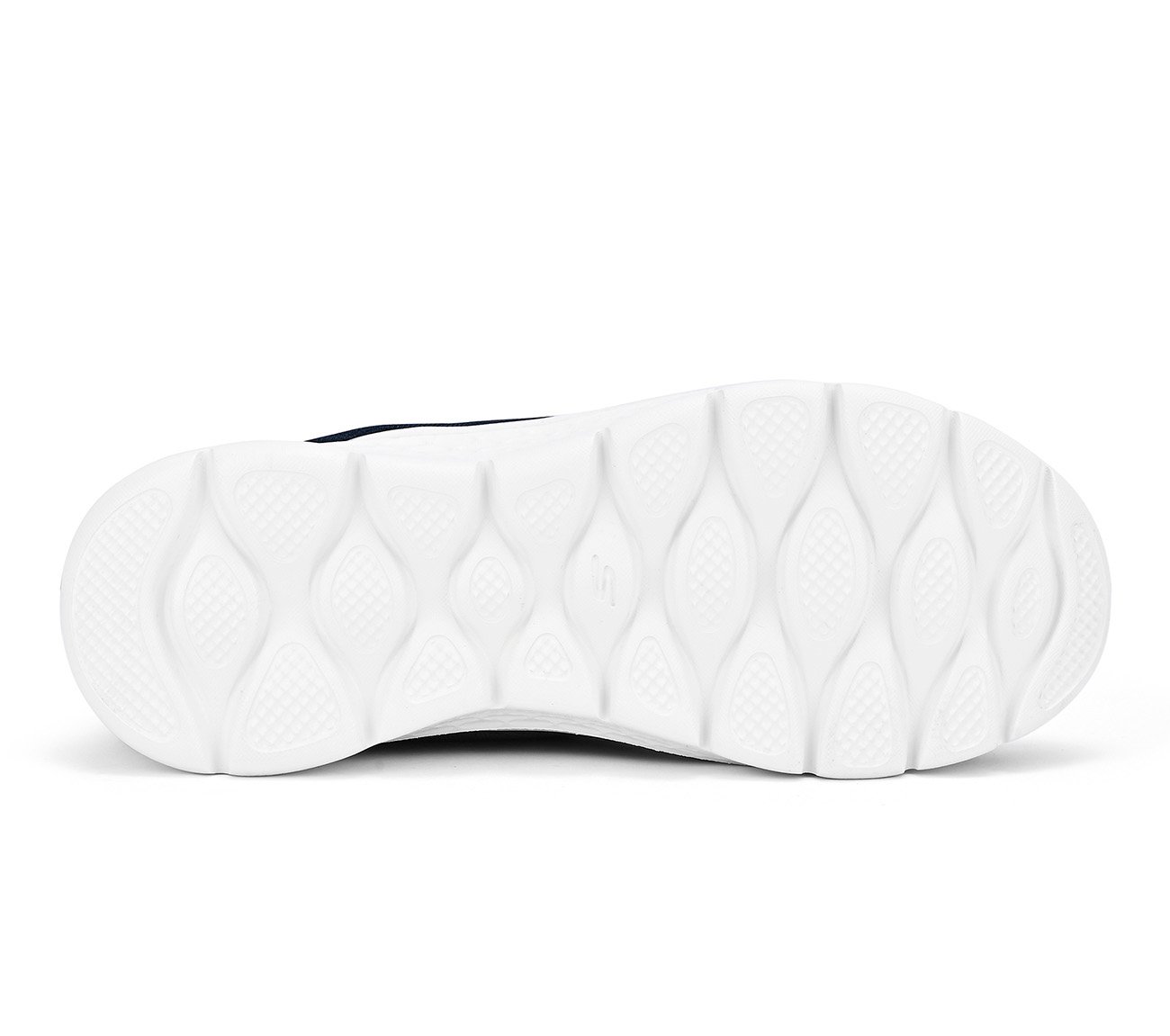 GO WALK FLEX, NAVY/LAVENDER Footwear Bottom View