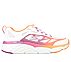 MAX CUSHIONING ELITE-EVEN STR, WHITE ORANGE Footwear Lateral View