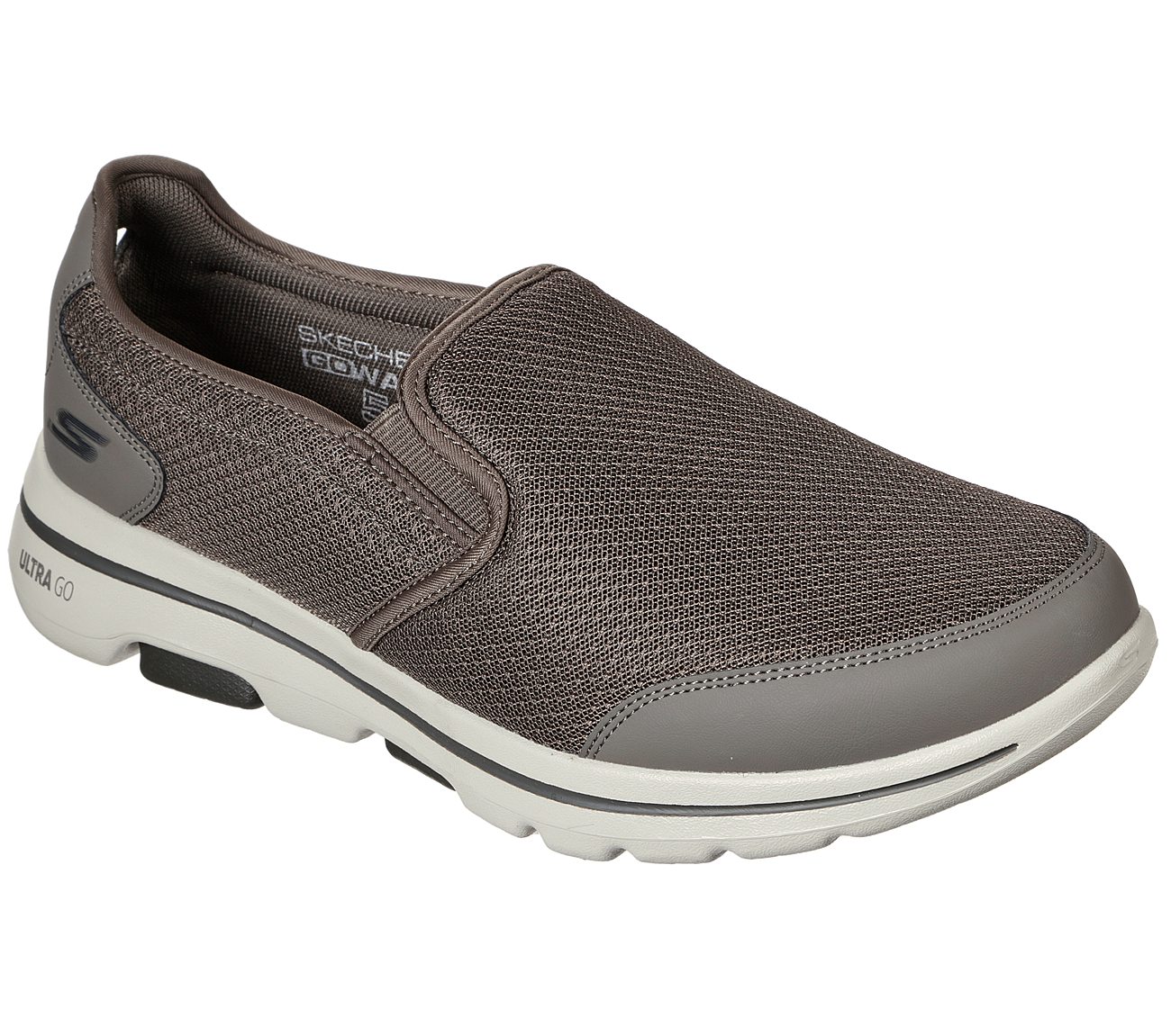 GO WALK 5 - DELCO, KKHAKI Footwear Right View
