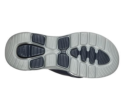 GO WALK 5 - CABANA, NAVY/GREY Footwear Bottom View