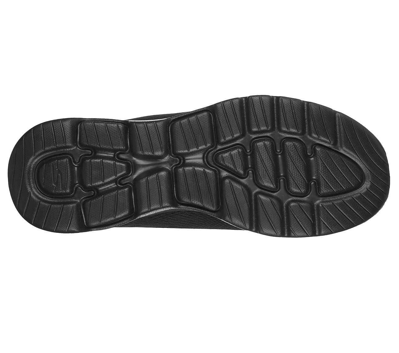 GO WALK 5 - WARWICK, BBLACK Footwear Bottom View