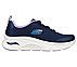 ARCH FIT D'LUX-COZY PATH, NAVY/LAVENDER Footwear Lateral View