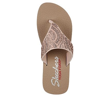 VINYASA - STONE CANDY, BLUSH Footwear Top View