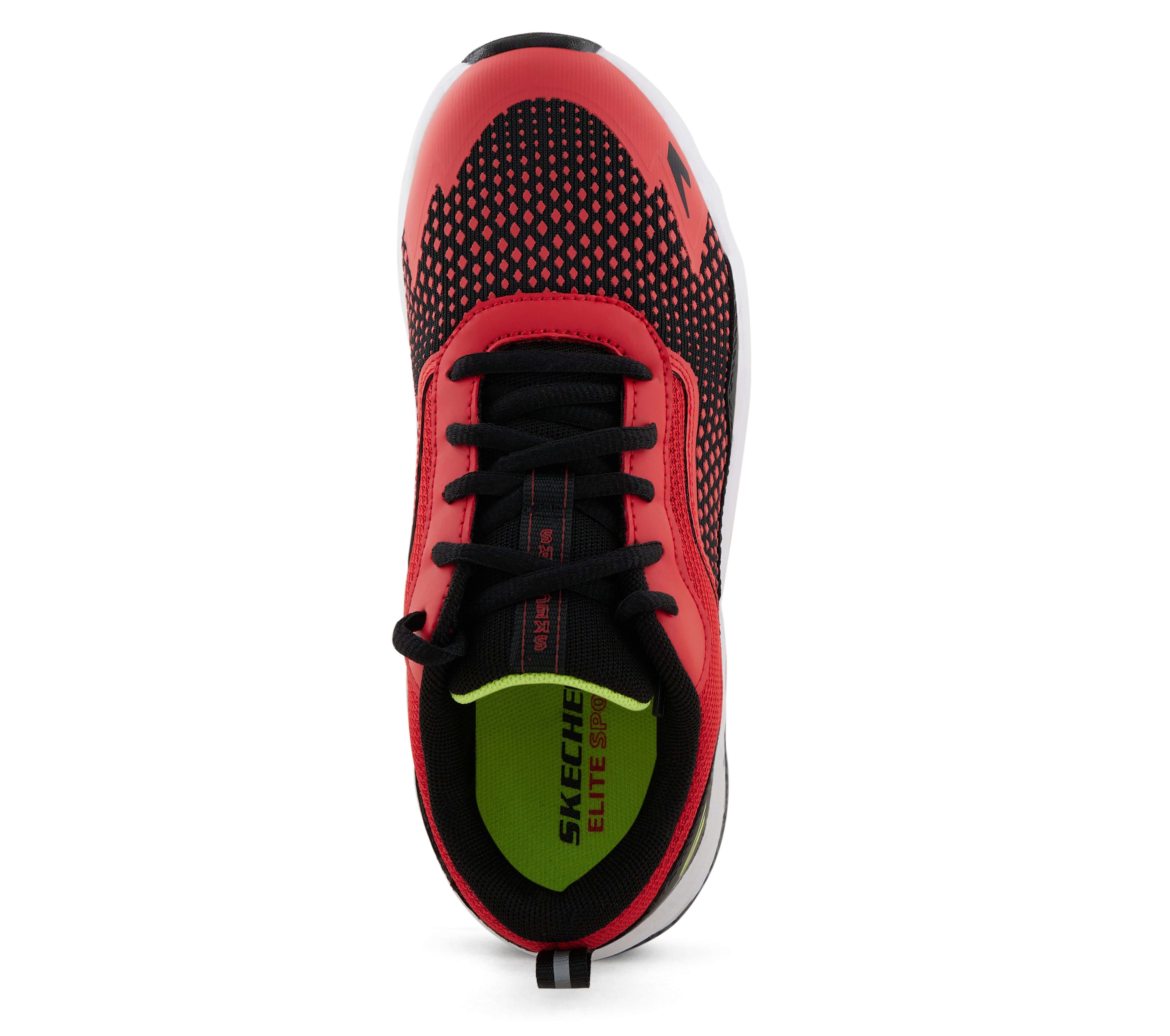 ELITE SPORT TREAD, RED/BLACK Footwear Top View