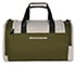 MONOCHROME DUFFLE BAG WITH MESH DETAILED, OLIVE