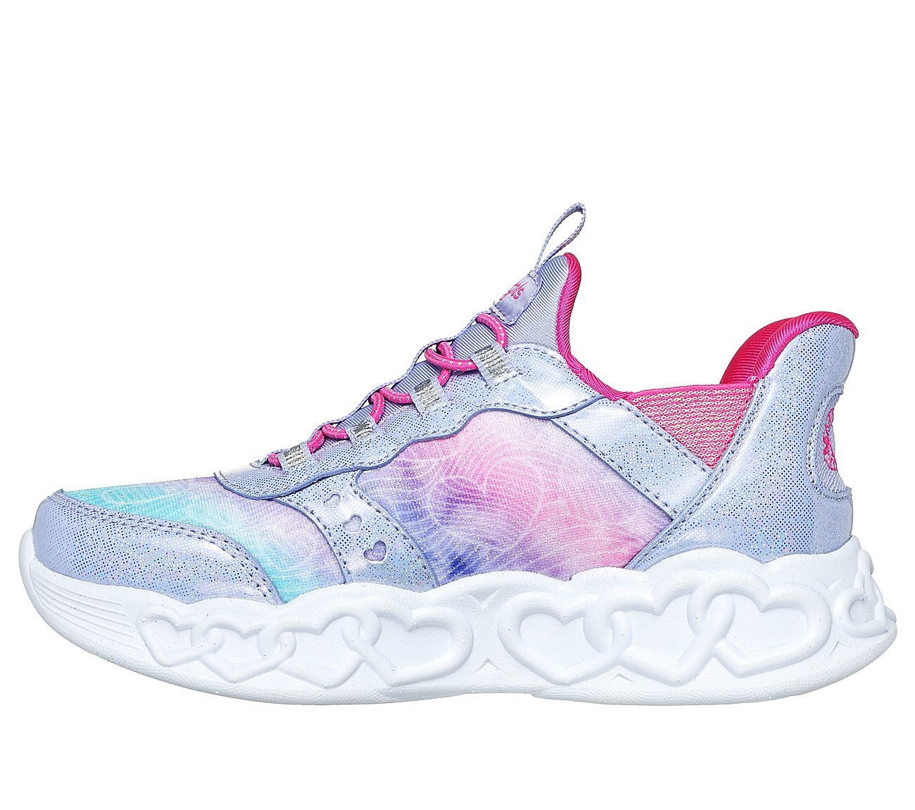INFINITE HEART LIGHTS - ETERN, LAVENDER/MULTI Footwear Left View
