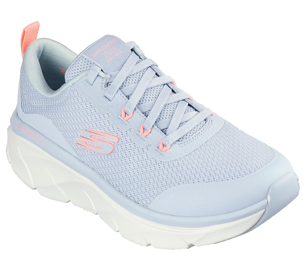 D'LUX WALKER 2.0-RADIANT ROSE, BLUE NEON CORAL Footwear Right View