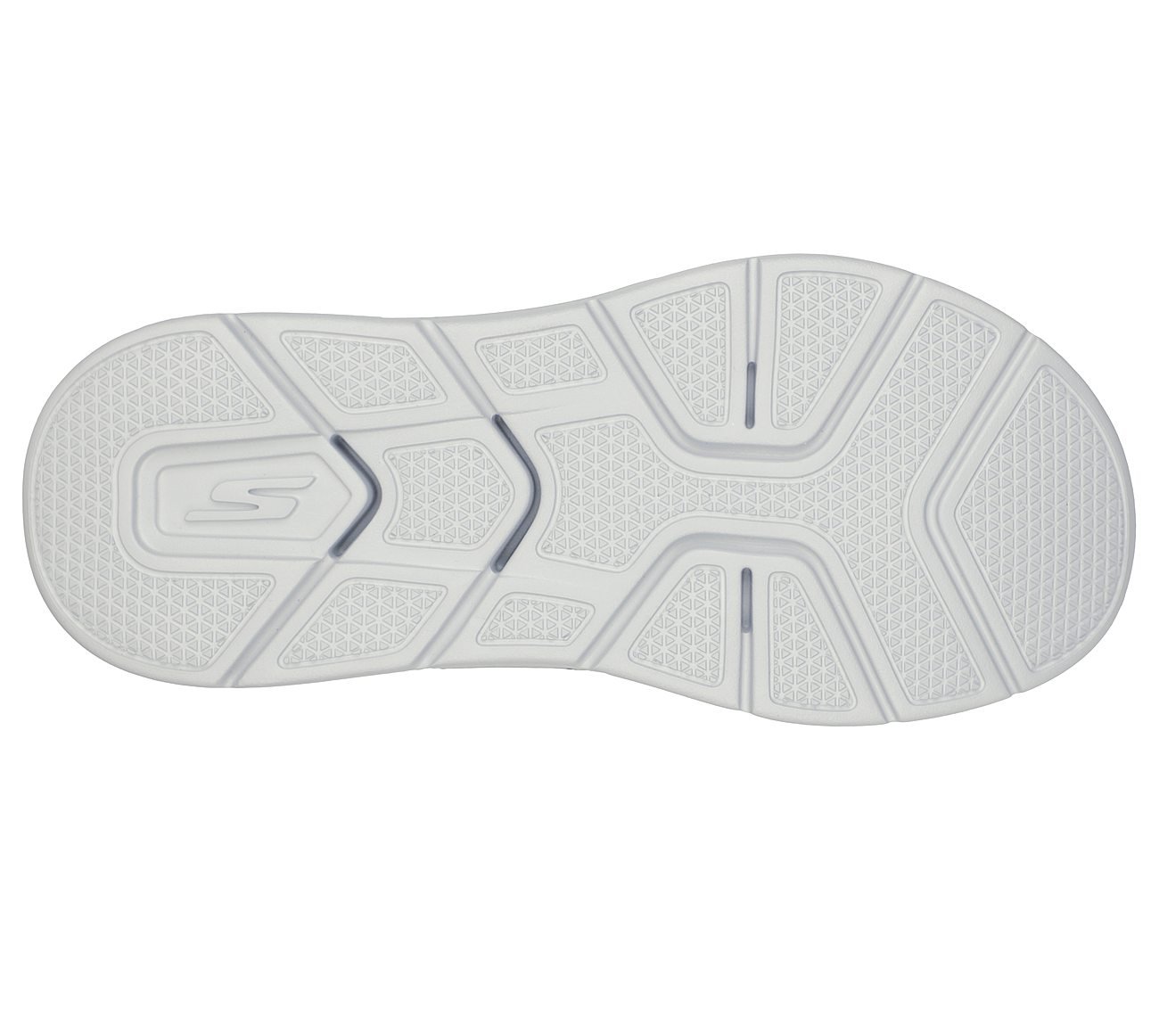 GO CONSISTENT SANDAL-SYNTHWAV, GREY/ORANGE Footwear Bottom View