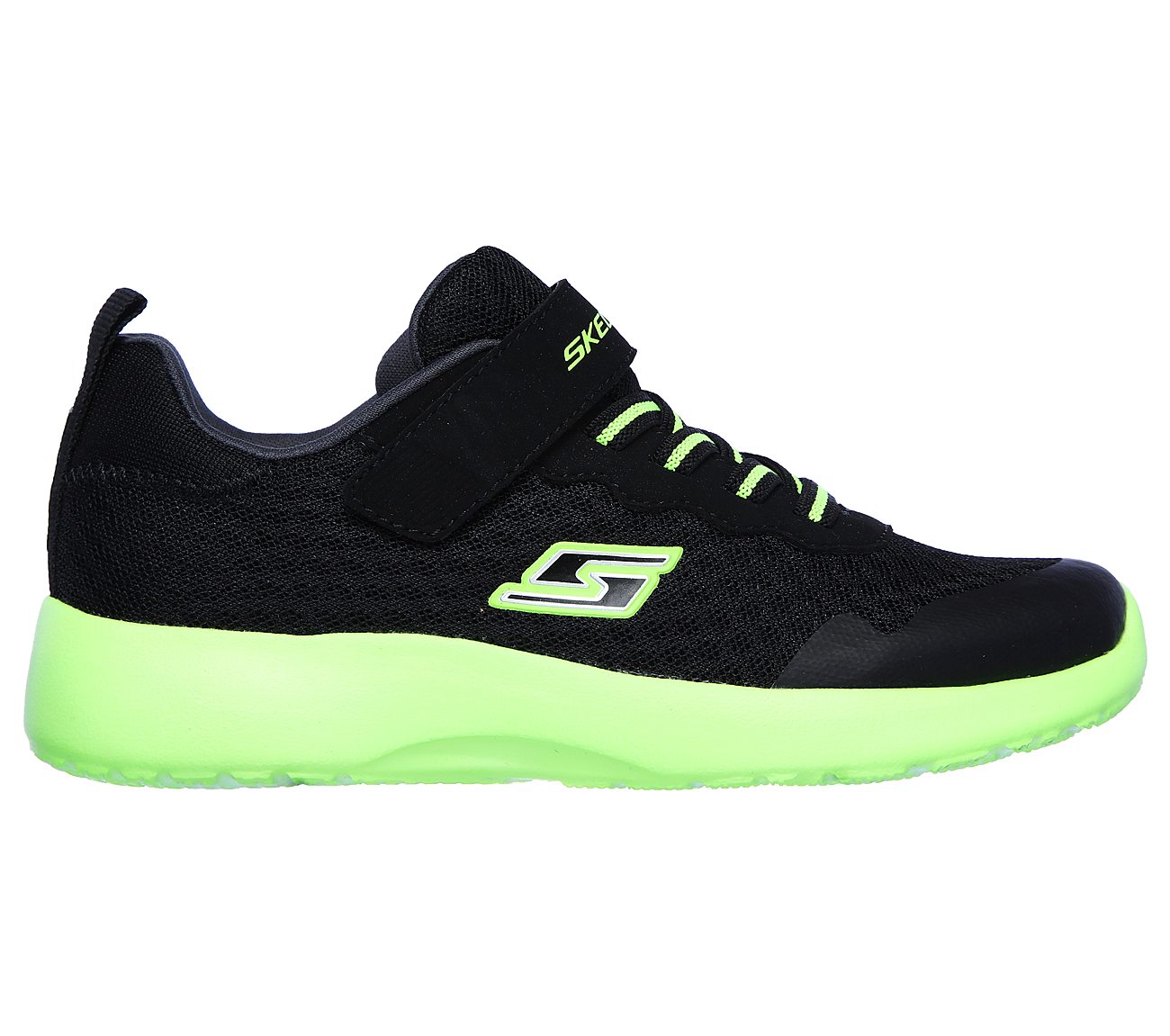 DYNAMIGHT - HYPER TORQUE, BLACK/LIME Footwear Lateral View