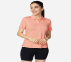 GODRI SWIFT CLUB POLO, CORAL/LIME