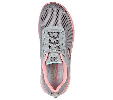 SOLAR FUSE - COSMIC VIEW, GREY/PINK Footwear Top View