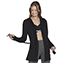 RESTFUL BELTED HOODIGAN, BBBBLACK Apparel Bottom View